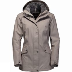 Jack Wolfskin Womens Park Avenue Jacket Moon Rock/Siltstone